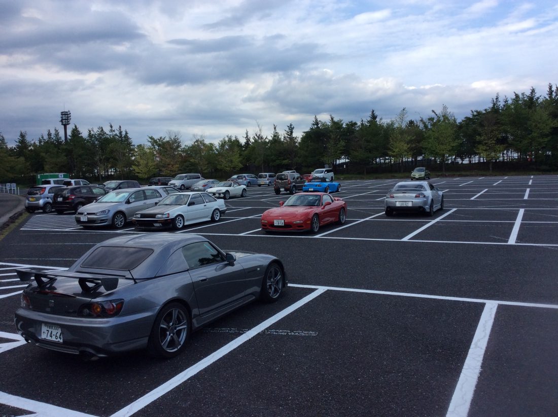 Motegi Parking Lot